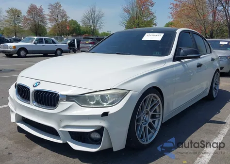 2012 BMW 335I z USA, uszkodzony, nr VIN WBA3A9G54CNN67686